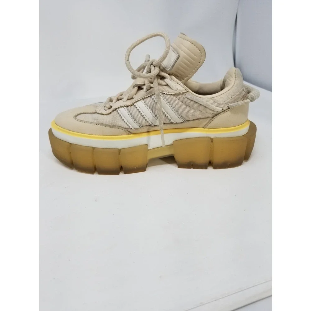 adidas Ivy Park x Super Super Sleek Rodeo Halo Ivory Womens 6.5 Platform